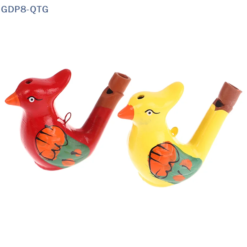 NEW Coloured Drawing Water Bird Whistle for Kid Early Learning Educational Children Toy Musical Instrument Bathtime Musical Toy