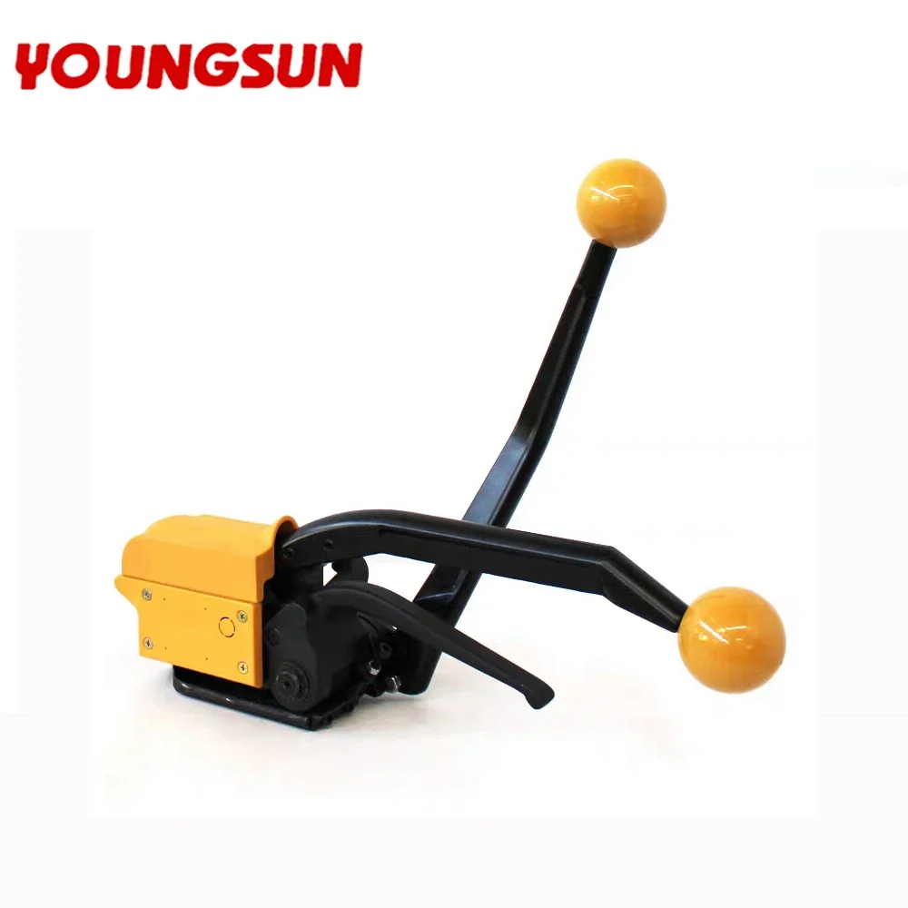 YOUNGSUN A333 Manual Small Portable Packer Free Steel Belt Packer Tool Handheld Steel Strapping Machine