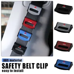 Car Safety Seat Belt Buckle Clip Seatbelt Stopper Adjuster Clip Car Accessories For Mitsubishi Asx Outlander 3 Xl l200 EX10