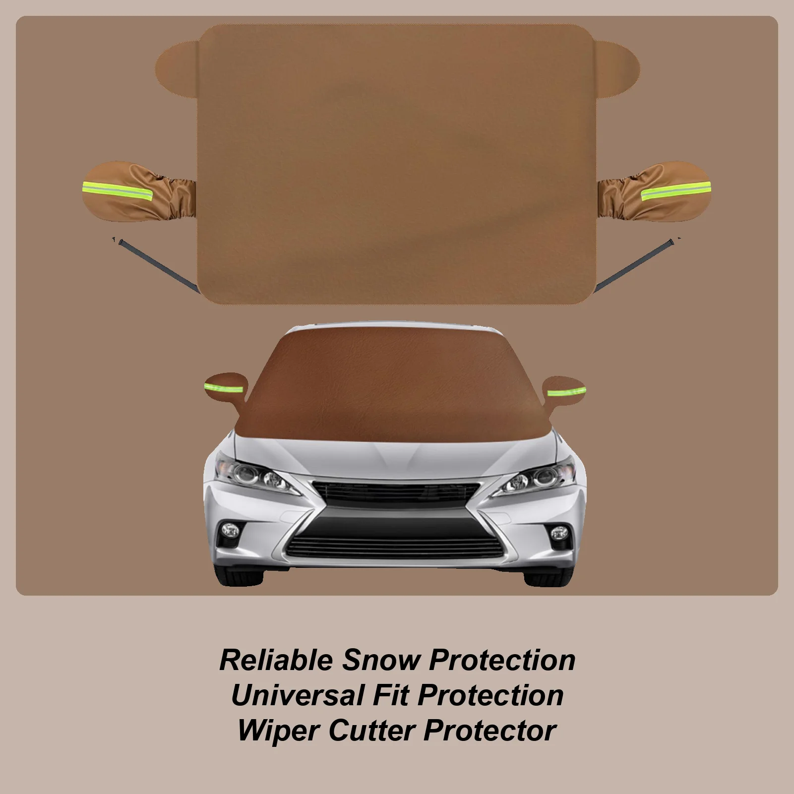 

Sunshade Cover Car Windshield Snow Sun Shade Waterproof Protector Automobile Supplies Windshield Snow And Ice Cover for Sedans