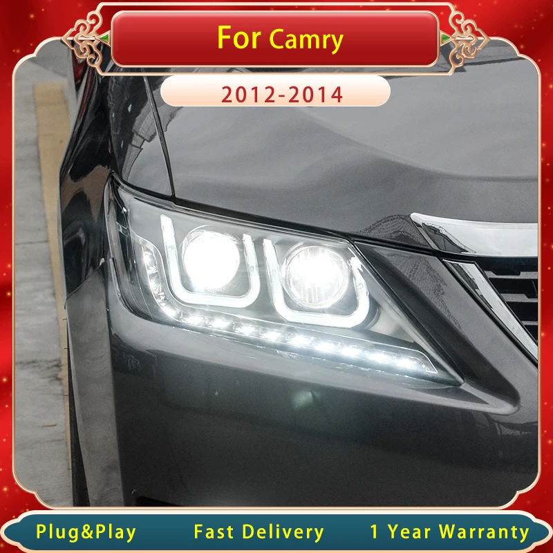 

Car Headlight For Toyota Camry Headlights 20012-2014 Upgrade New Design LED DRL Turn Signal Head Lamp Accembly