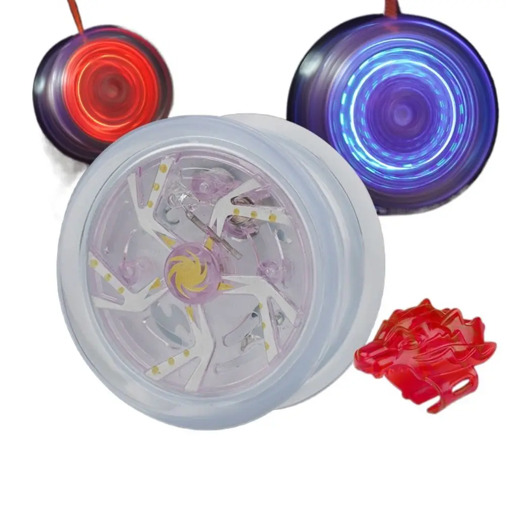 

Novice 2A Yoyo High Quality Cartoon Plastic Glowing Yoyo Concentration Colorful Live Sleep Yoyo