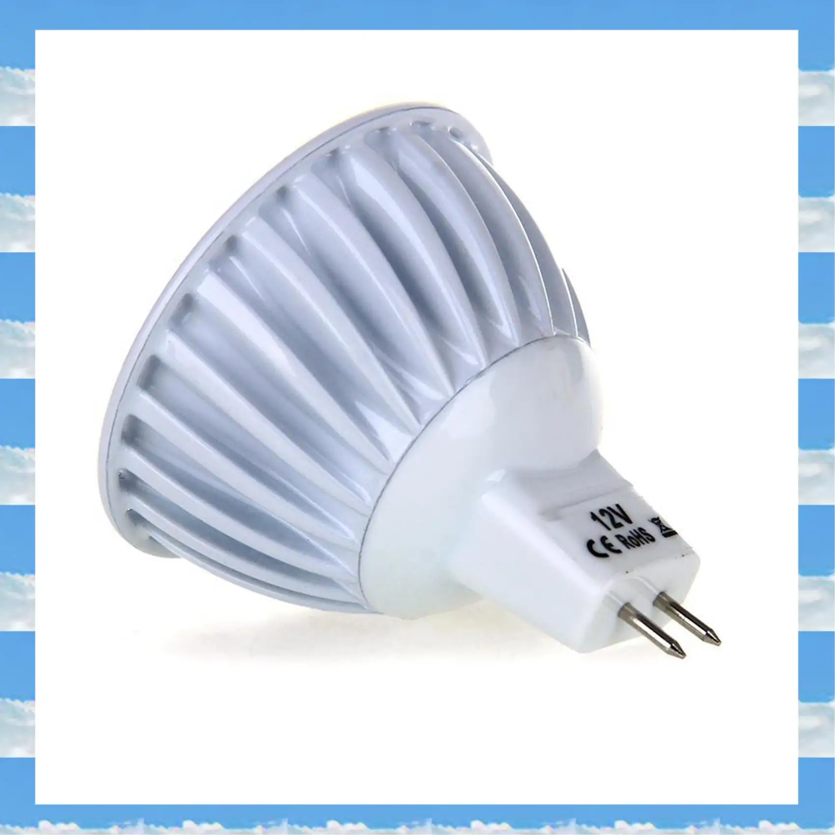 

A11I 2PCS GU5,3 / MR16 6W COB LED Lamp Bulb Light Bulb With 4W Dimmable MR16 LED Bulb/3200K Warm White LED Spotlight