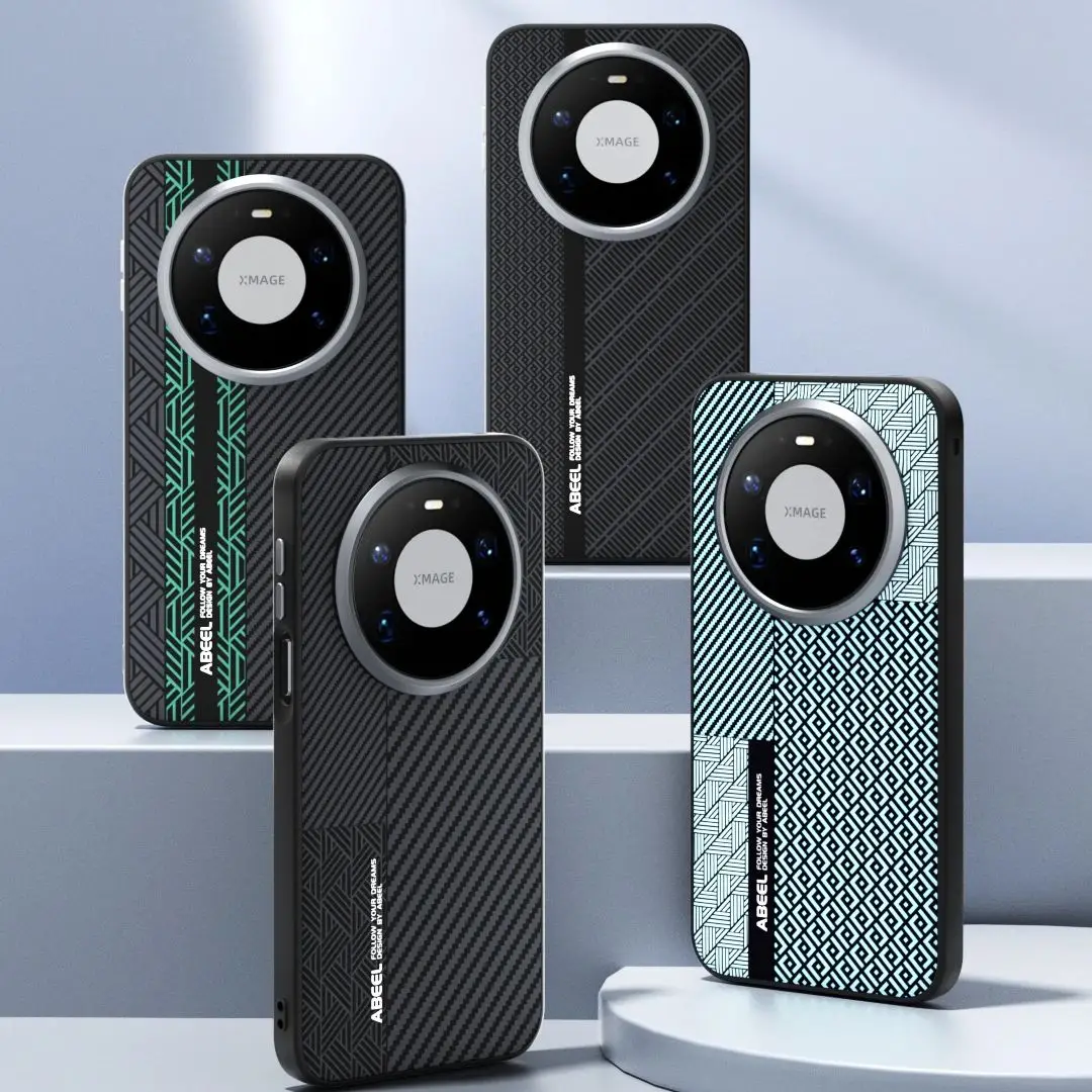 

For HUAWEI Mate 80 Pro Max Case Magsafes Magnetic Wireless Charging Business Leader Texture Mobile Phone Cover