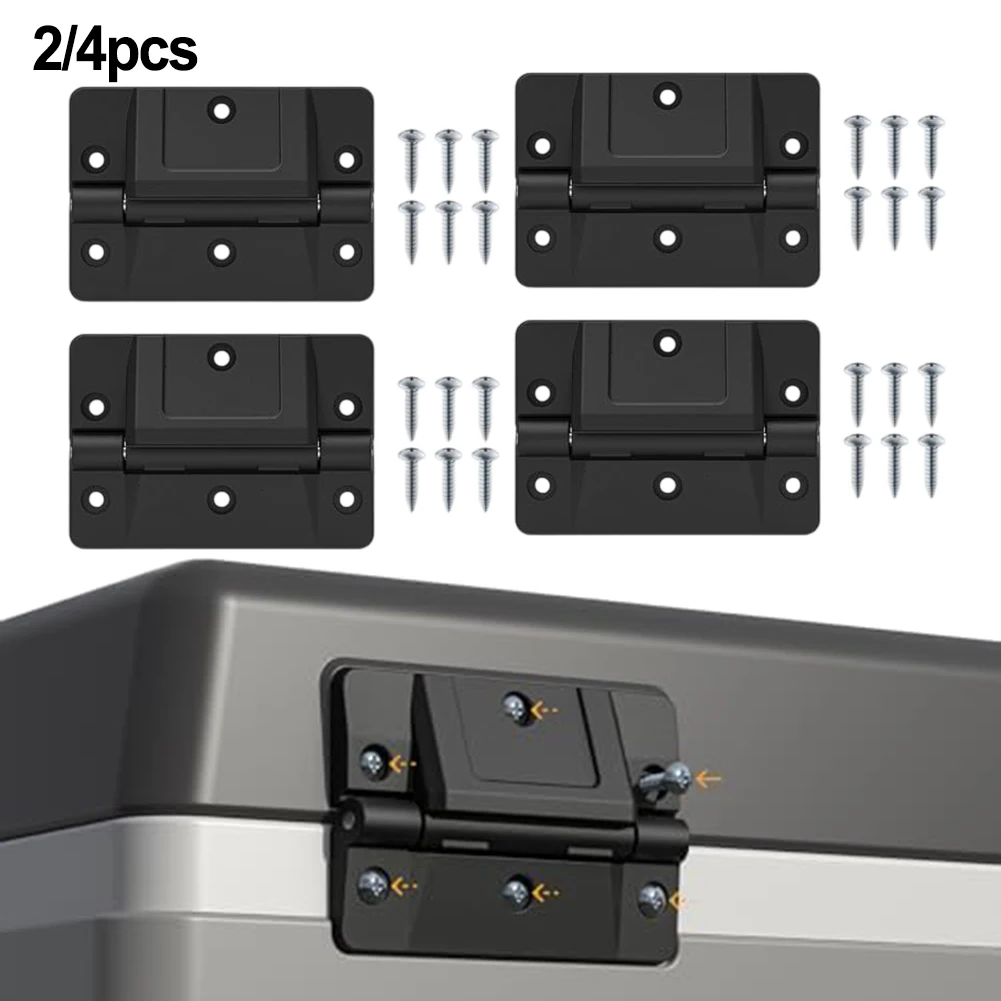 

2/4 PACK Replacement Hinges With Stainless Steel Screws For IGLOO 150-165 QT Coolers Easy Install Furniture Hardware Hinges