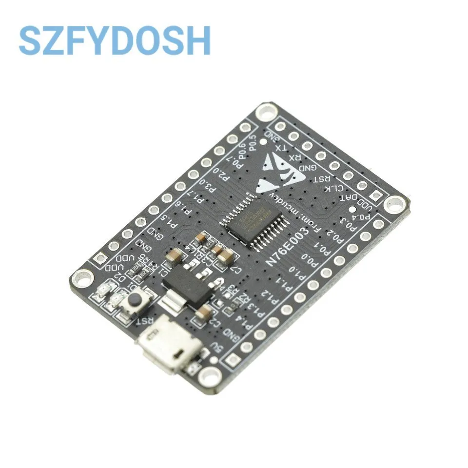 N76E003AT20 Microcontroller Development Board N76E003 51 C51 Expansion Board 8051 Core System Board Single Chip Microcomputer