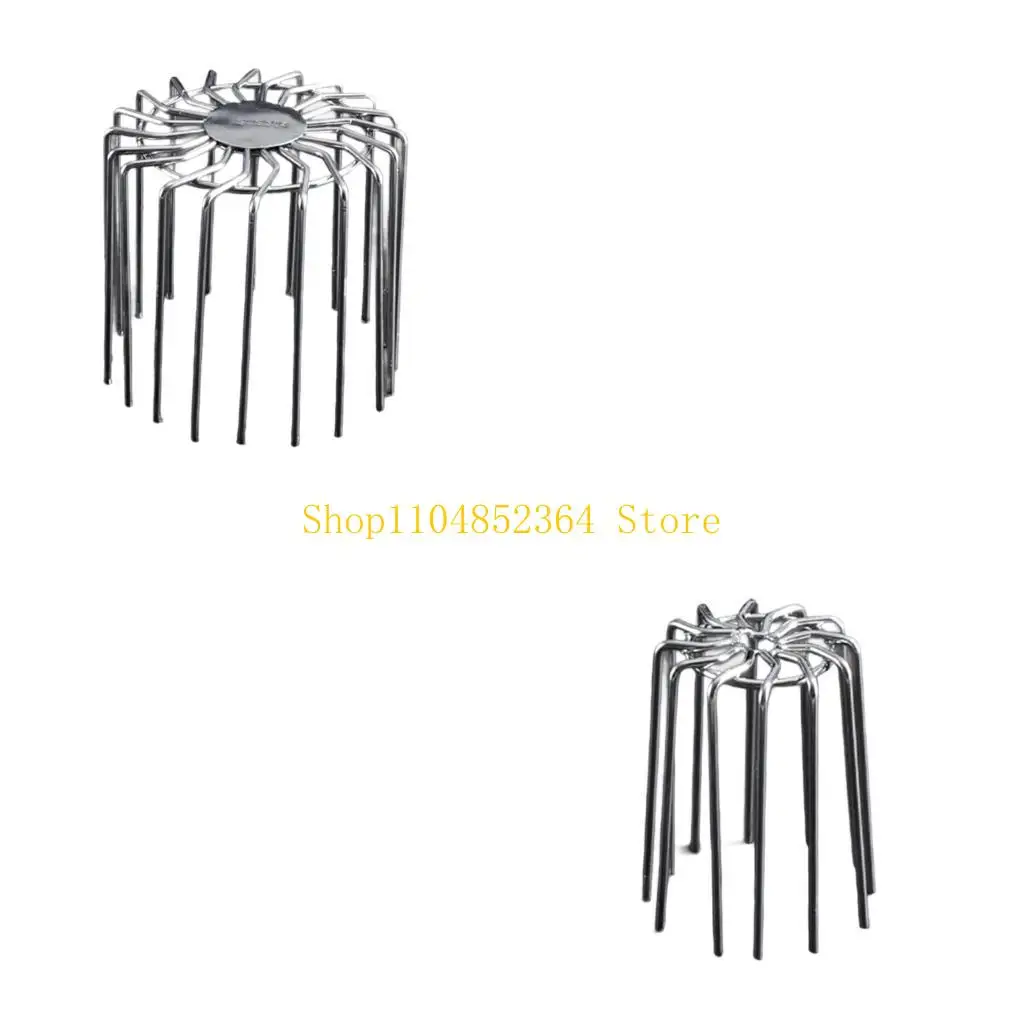 652F Stainless Steel Mesh Cover Debris Trap Outdoor Balcony Drainage Cover Anti-blocking Gutter Guard Rain Pipe Caps
