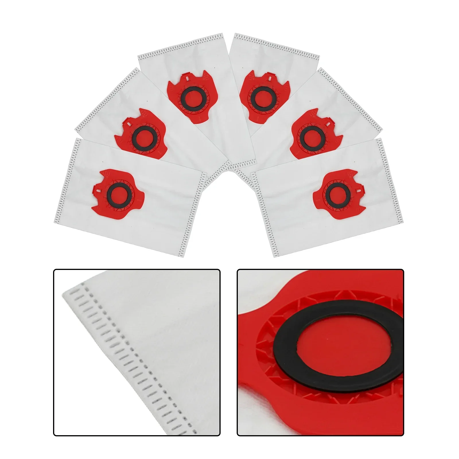 

Home Cleaning Vacuum Bags Canister Cleaner Bags Advanced 3D Efficiency Convenient Pack Size Easy To Replace Fits Multiple Series