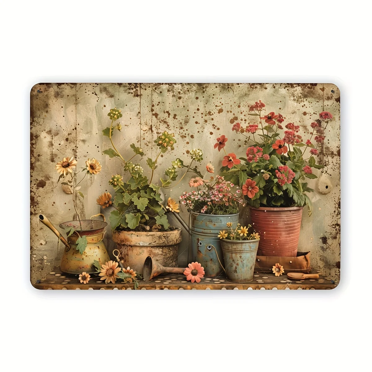 Vintage Floral Meta… - image