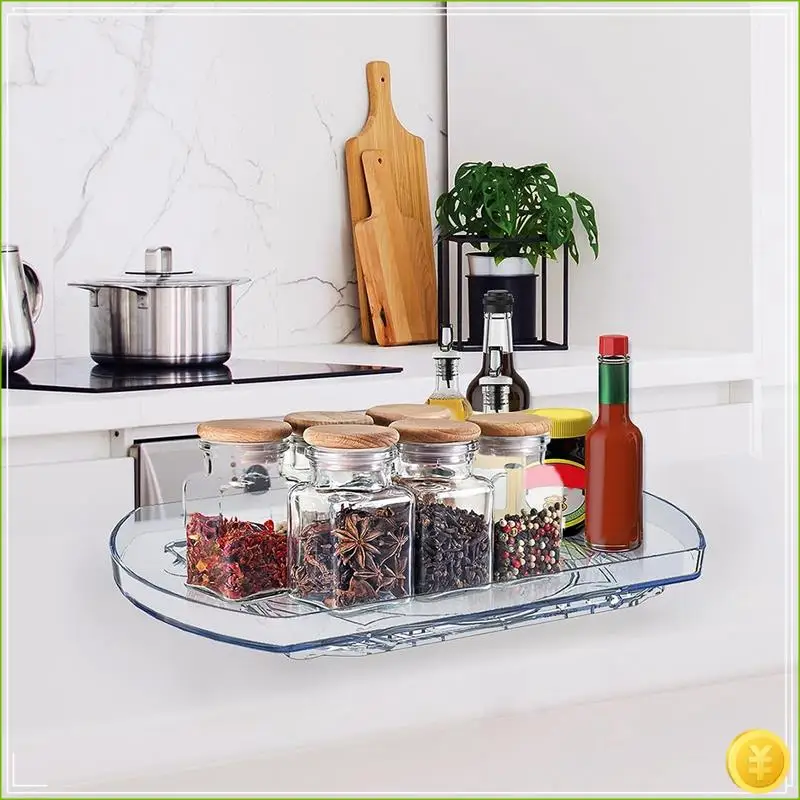 

Square Lazy Susan For Refrigerator, Lazy Susan Cabinet Organizer, Rotating Turntable Organization And Storage Container Durable