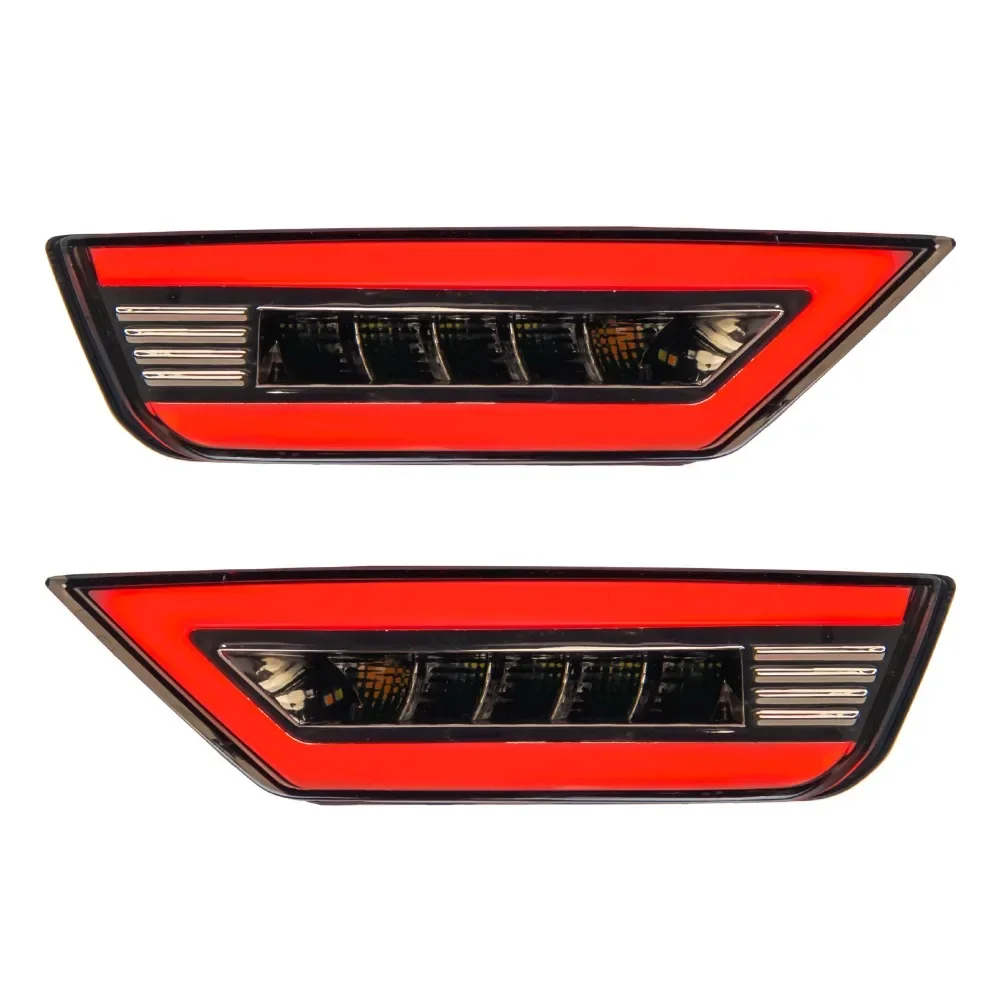 Car Led Rear Bumper Light Reflector Driving Brake Light Rear Fog lamp Modified Yellow Turn Signal for Ford Ecosport 2014-2019 detail image 5