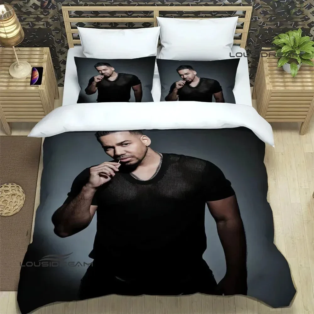 Latin singer Romeo Santos Bedding Sets exquisite bed supplies set duvet cover bed comforter set bedding set luxury birthday gift