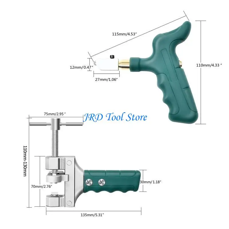 Bộ dụng cụ cắt gạch bằng kính A2UD