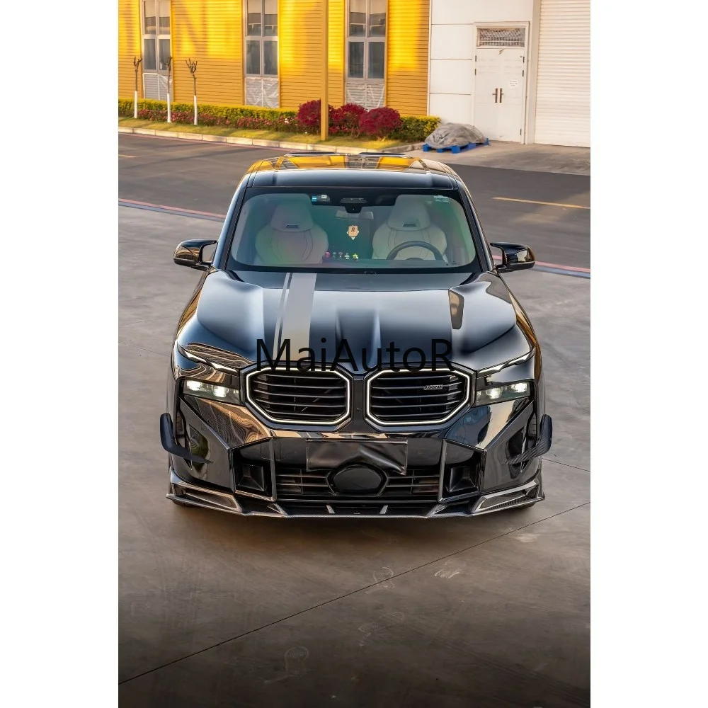 Dry carbon fiber Front lip rear Lip Side Skirt rear spoiler For BMW XM G09 upgrade to Sports Style front bumperl body kits