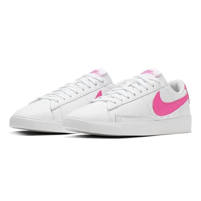  Nike Blazer Low LE Laser Fuchsia Women's Sneakers shoes av9370-102 With Original Box