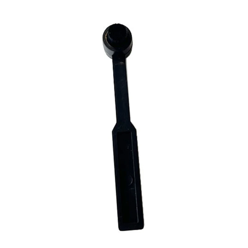 Styluses Brush Carbon Fiber Styluses Cleaning Brush Black Turntable Styluses Cleaner for Vinyls Record Player Needle Round