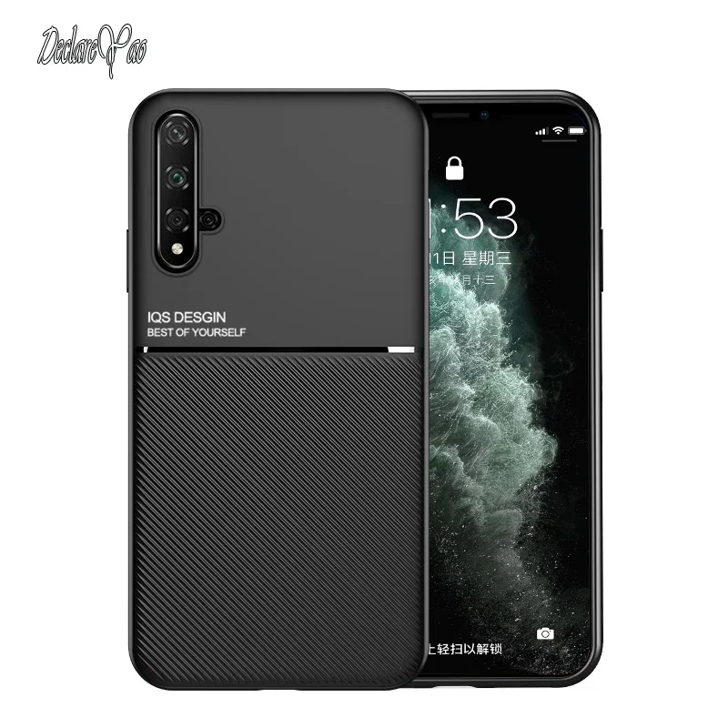 Nova5T Case DECLAREYAO Slim Silicone Matte Coque For Huawei Honor 20 Case Cover Soft Back Cover Cases For Huawei Nova 5T Honor20