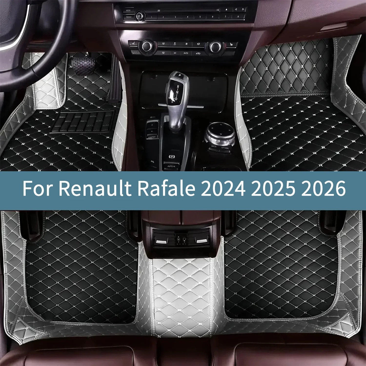 Car Floor Mats For Renault Rafale 2024 2025 2026 2027 2028 Waterproof Full Set Floor Mats For Cars Accessories