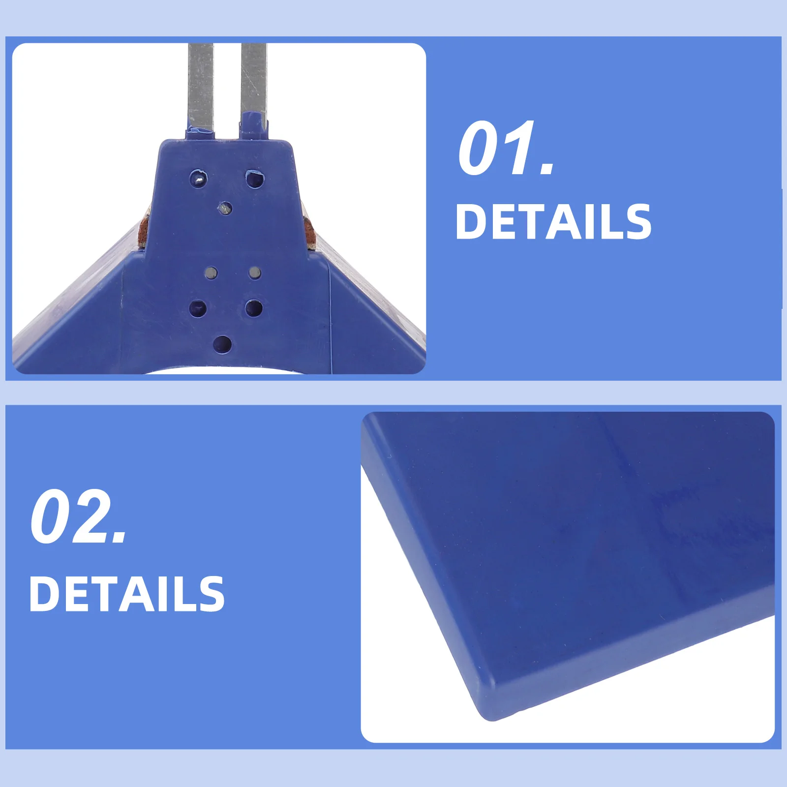 

6pcs Plastic Pigeon Stand Stand Rack Perch Plastic Cage Pigeon Perch Frame for Birds with Durable Design Safe Space
