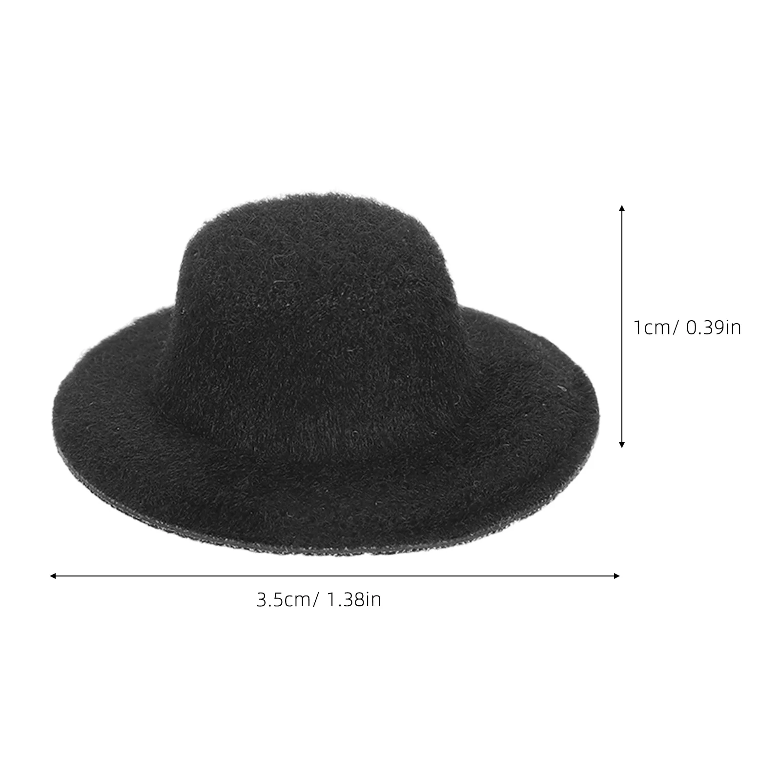 20 шт. мини-шляпы из мягкого фетра, маленькие цилиндры для праздника, поделки своими руками, украшения для вечеринки, крошечные кепки, мини-цилиндр, миниатюрная шляпа