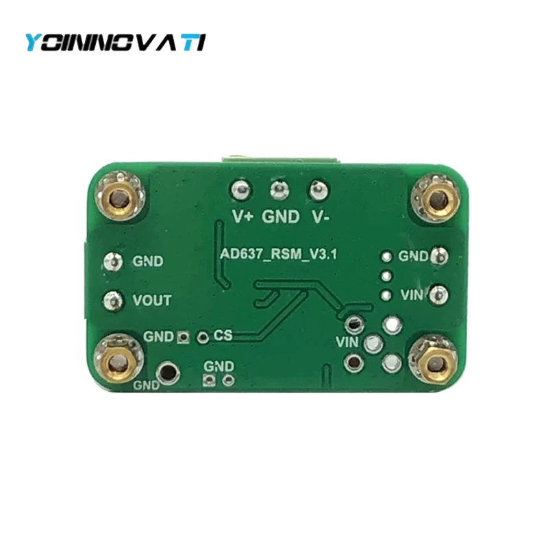 AD637 True RMS to DC Converter Module AC/DC Signal Measurement, No Potentiometer Calibration, 8MHz Bandwidth