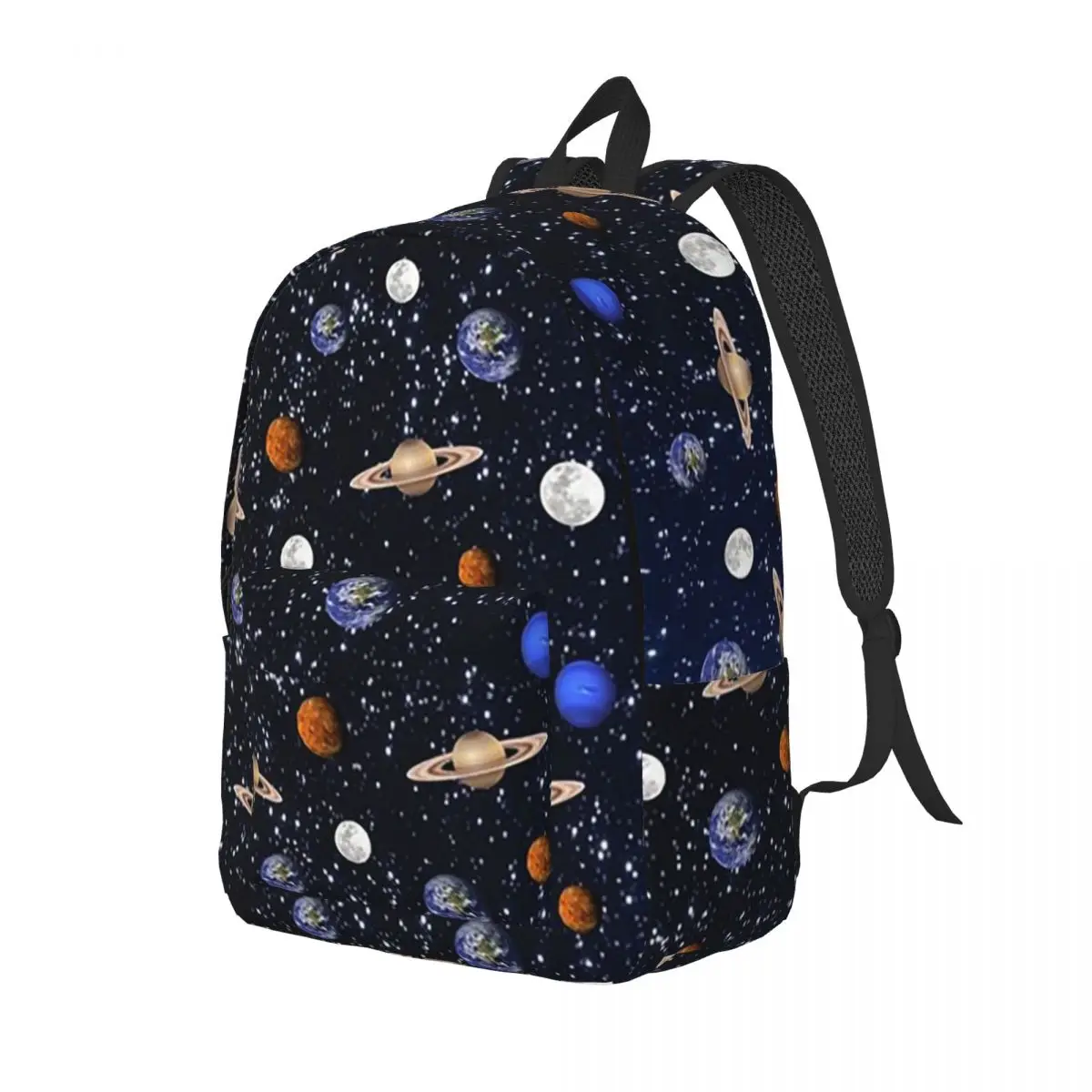 Solar System Space Planets Universe Student Backpack School Bag Hiking Travel Daypack for Men Women Bookbag Shoulder Bags