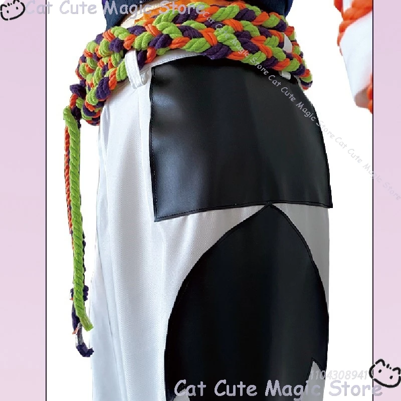 أزياء هونر أوف كينغز جرلي بوب ماين التأثيرية أزياء الهالوين كارنيفال ملابس آذان ذيل شعر مستعار مهرجان كوميك كون الهالوين #2