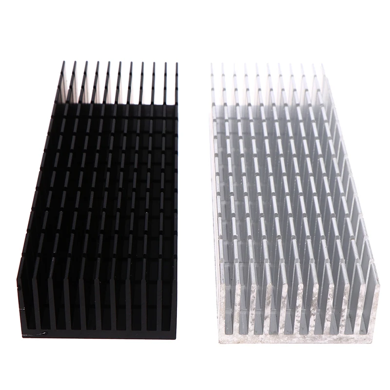 1Pc 120*40*20MM Aluminum Heatsink Panel Heat Sink CPU Power Amplifier Radiator