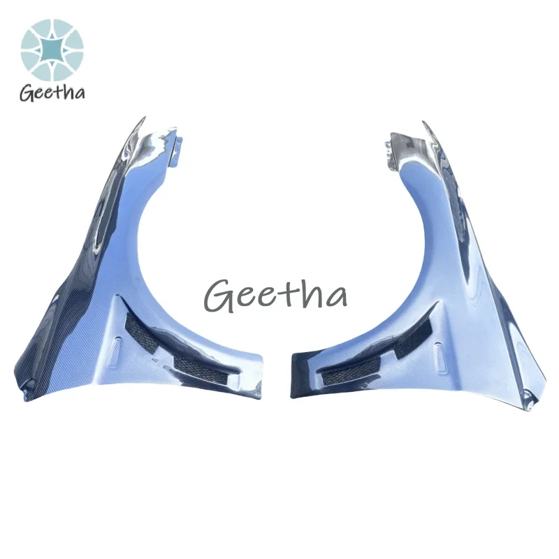 

Carbon Fiber Front Fenders Fings Pair for Mitsubishi Lancer Evolution 08-15 Lancer Fender Flare