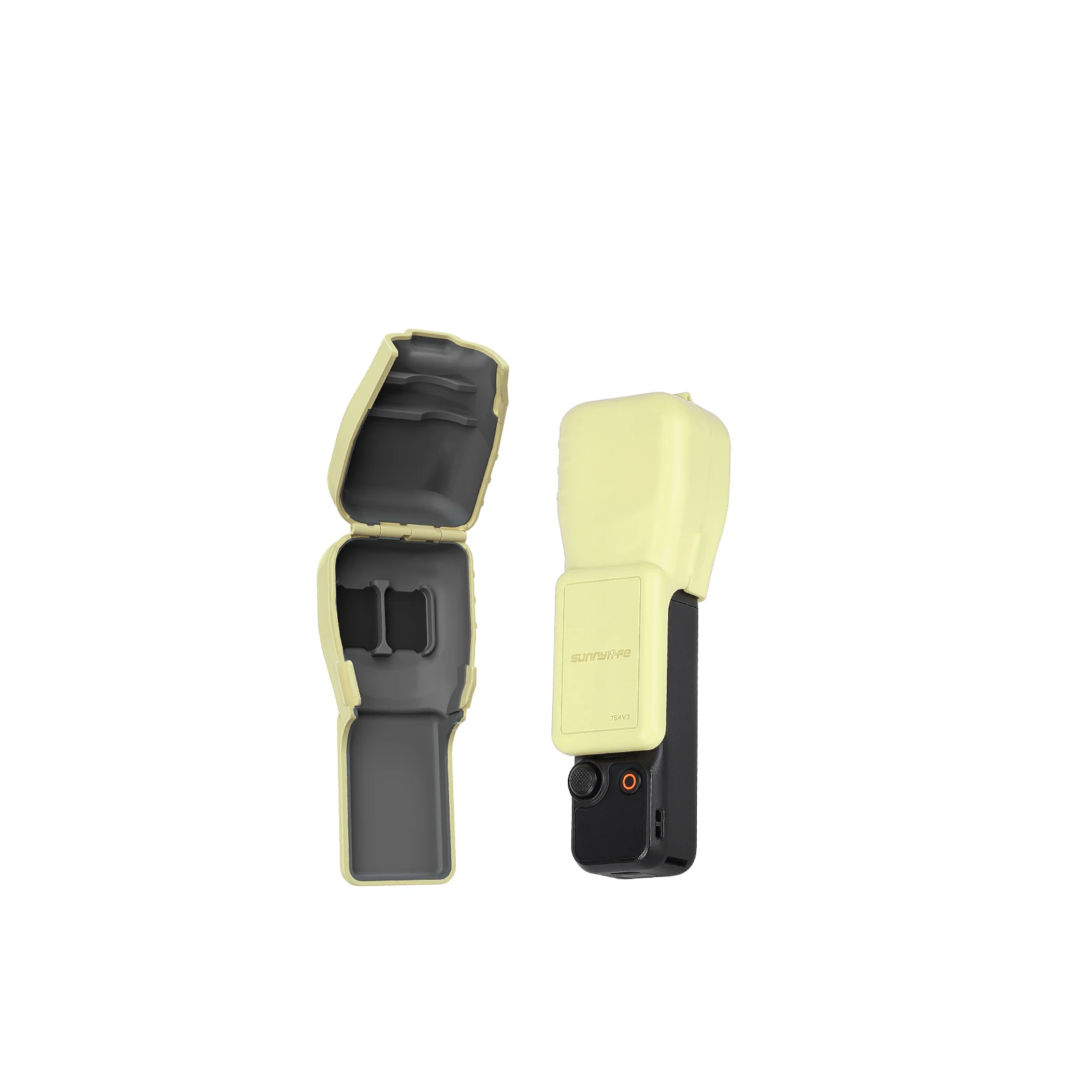 For DJI Pocket 3 Protective Case Soft Rubber Storage Filter Head Screen Protector