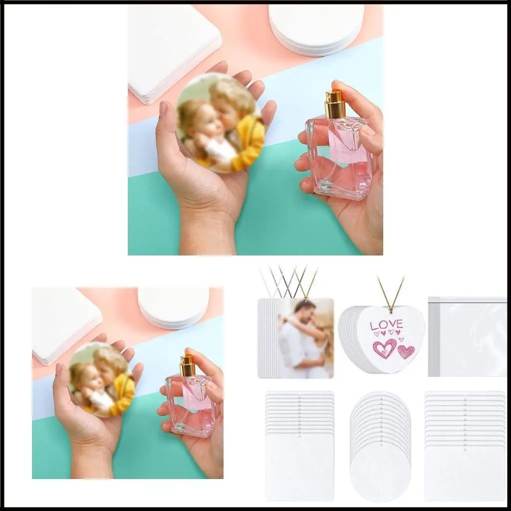 

Air Freshener Blank Diy Air Freshener Fragrance Sheet Blank for Home Decoration
