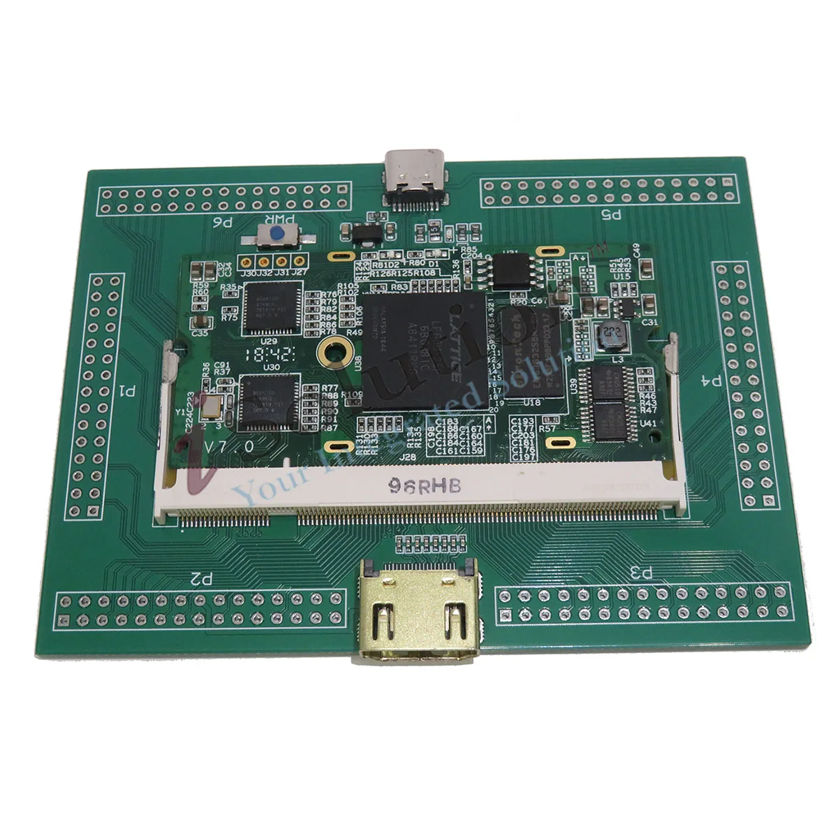 Lattice ECP5 FPGA RISC-V Development Board Colorlight i5 V7.0 Module LFE5U Open Source Toolchain