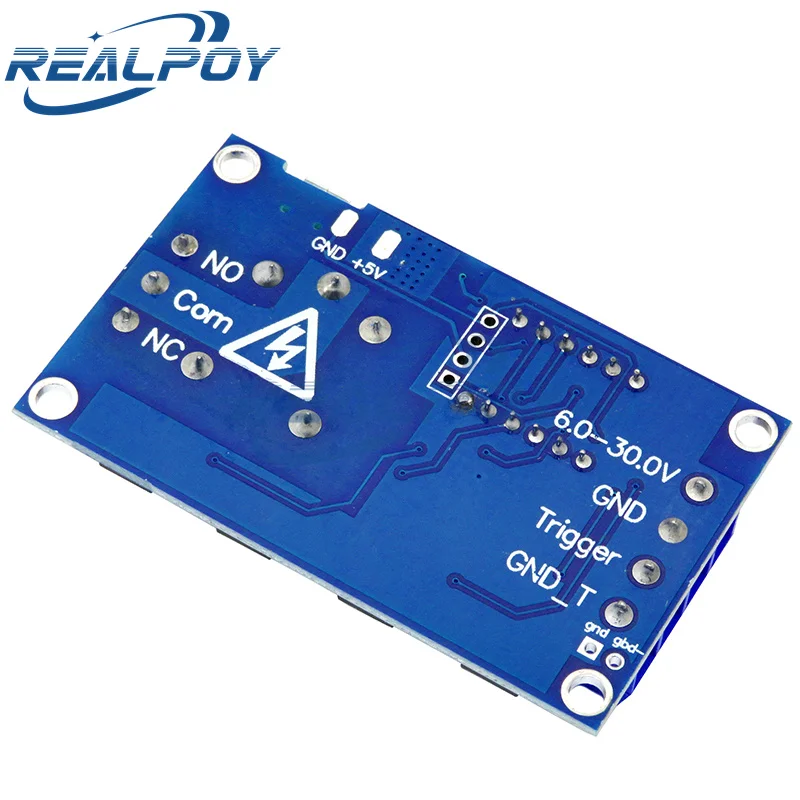 1 Channel 5V Relay 6-30V Relay Module OFF/ON Switch Trigger Time Delay Circuit Timer Cycle 999 minutes Adjustable XY-J02 image 3