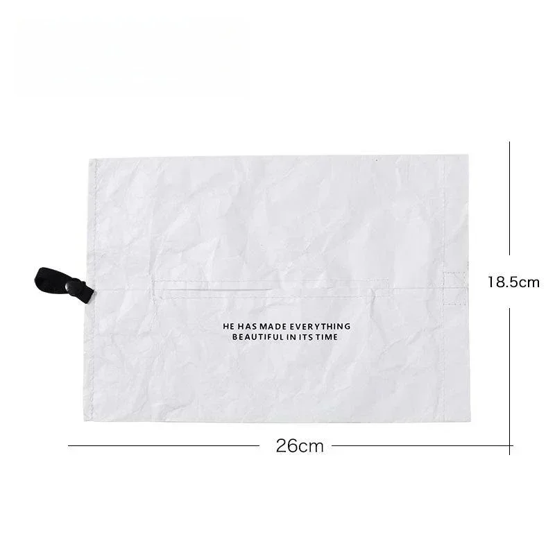 Creative Cloth Tissue Box Cover Portable Car Tissue Holder Textile Storage Bag Home Car Tissue Box Cover Accessories