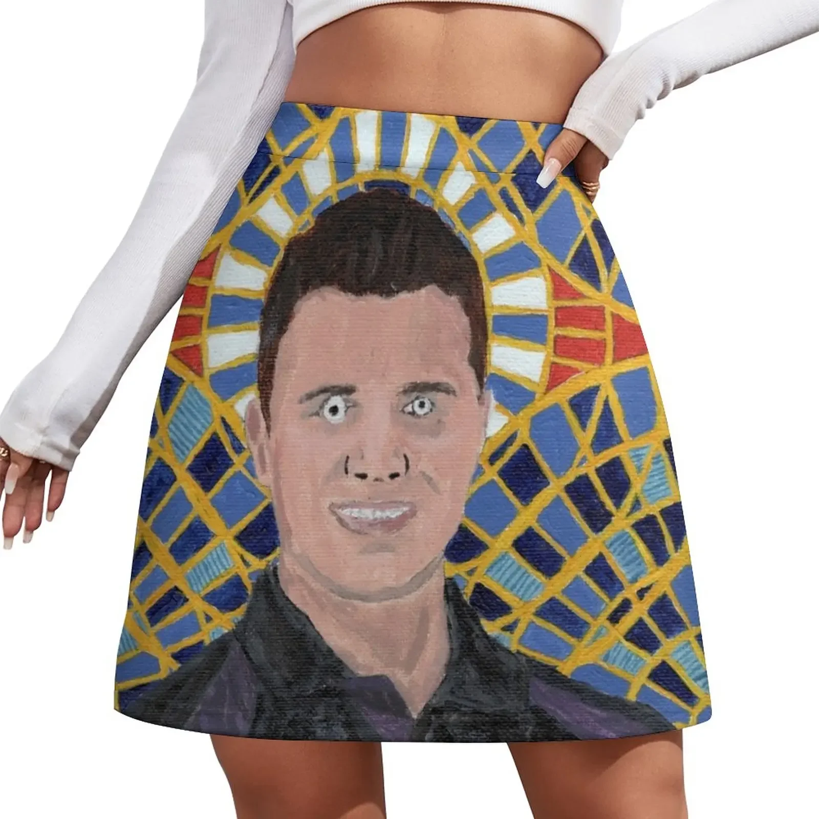 

Under His Googly Eye Mini Skirt clothing women summer 2024 School uniform