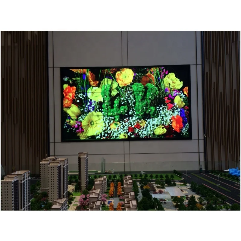 Indoor P1.25 1000*250 mm Die-Casting Aluminum Fixed Advertising Digital Display Board Led Stage Retail Store Subway SDK OEM - view 6
