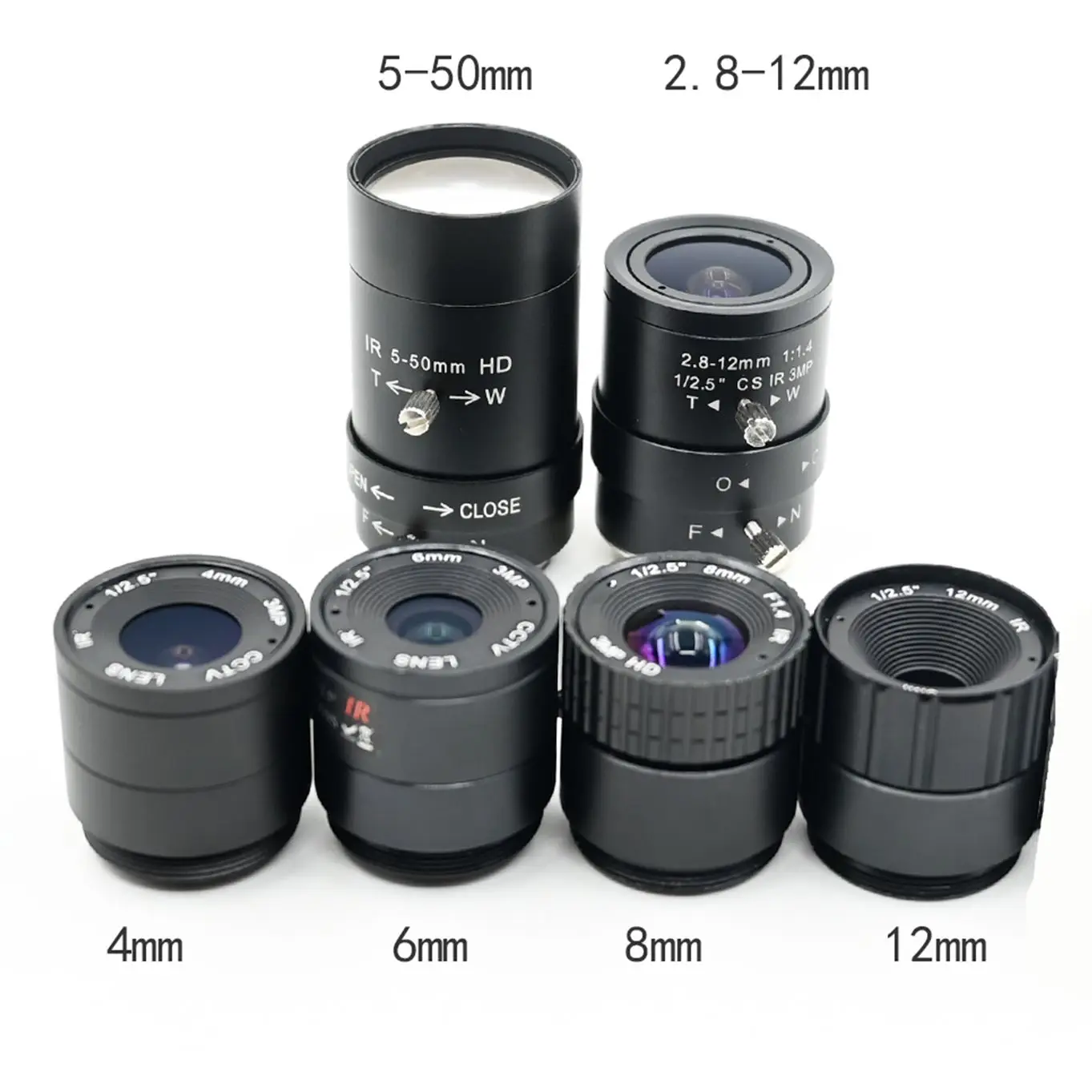 IMX179 HD USB Camera 8MP, Mini Case Webcam With 5-50mm 2.8-12mm Varifocal CS Lens,Plug And Play,3264x2448,Windows Linux Android