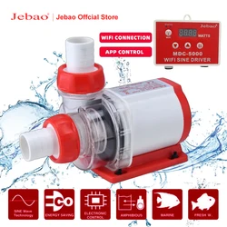 Jebao Jecod 2024 MDC MDP Aquarium Water Pump Filter WIFI Controller Gallon Protection 24V 20W~80W Ultra Quiet Operation