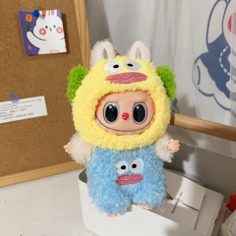 漫画ラブブ服 10-17 センチメートルかわいいミニアイドル人形服アクセサリーおもちゃ女の子ファンギフトアニメゲーム周辺