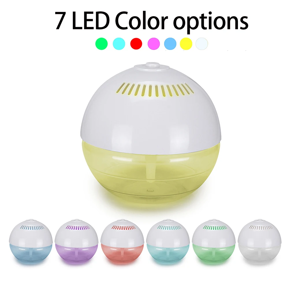 Aromatherapy Device Air Revitaliser Colour Changing Light Integrated Aromatherapy Function Indoor Air Quality For Relaxation