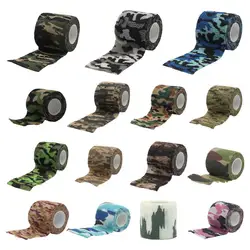 1-rol camouflagetape camouflage elastische wikkeltape jacht vermomming Hansaplast zelfklevende militaire camouflagetape stealth tape