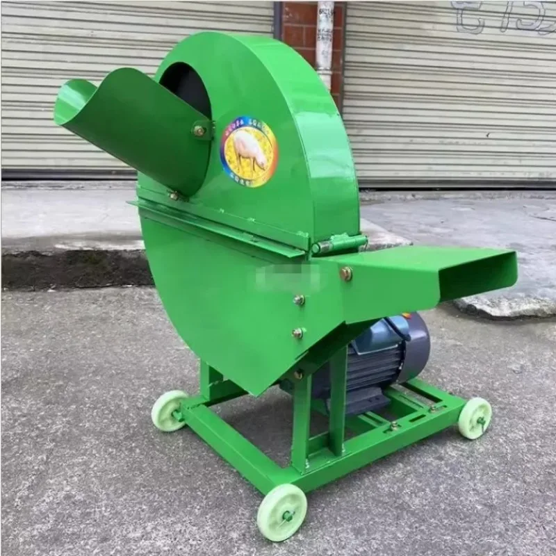 Musa Basjoo Tree Shredder Household Chicken and Duck Farming Banana Rod Banana Tree Shredder Corn Straw Feed Chaff Cutter