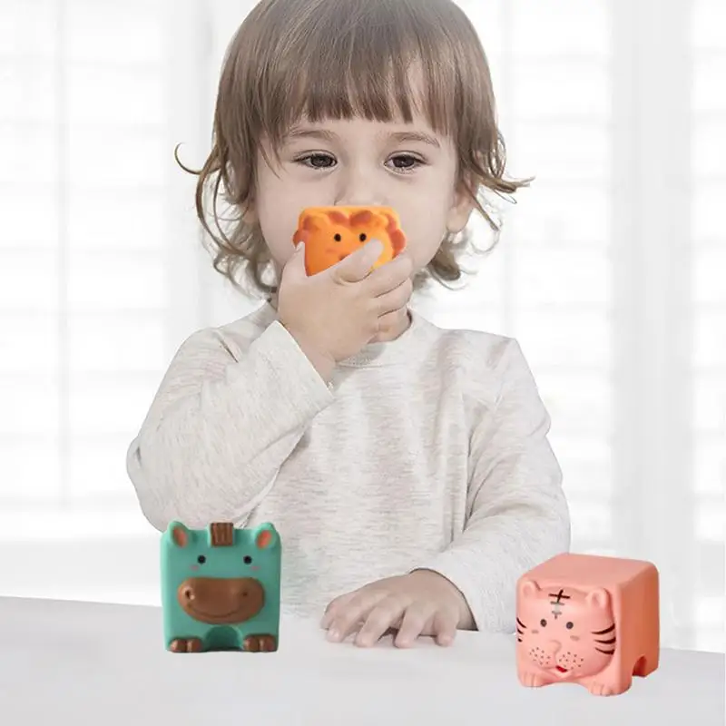 Soft Babies Blocks Funny Babies Building Blocks Stacking Blocks Multipurpose Sensory Toys Educational Toddler Toys For Home