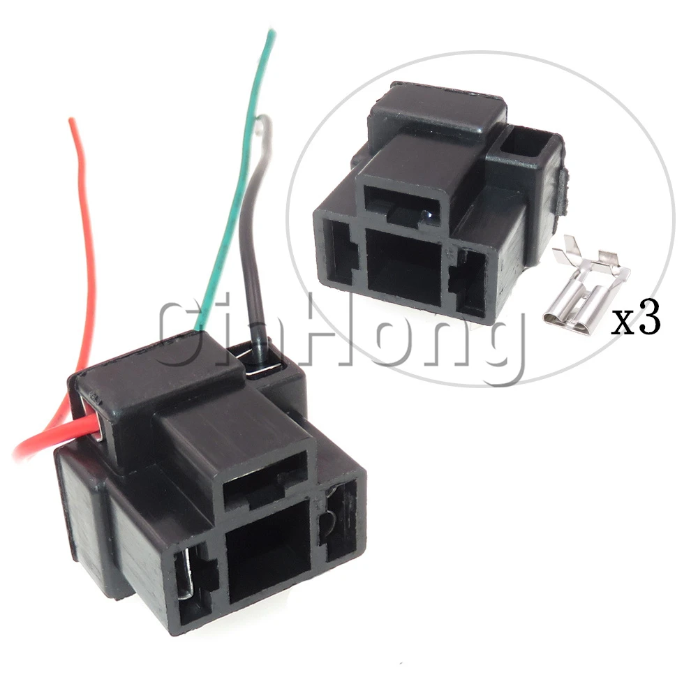 

1 Set 3 Ways Starter Auto Accessories Car High Current Unsealed Connector Automobile Modification Sockets