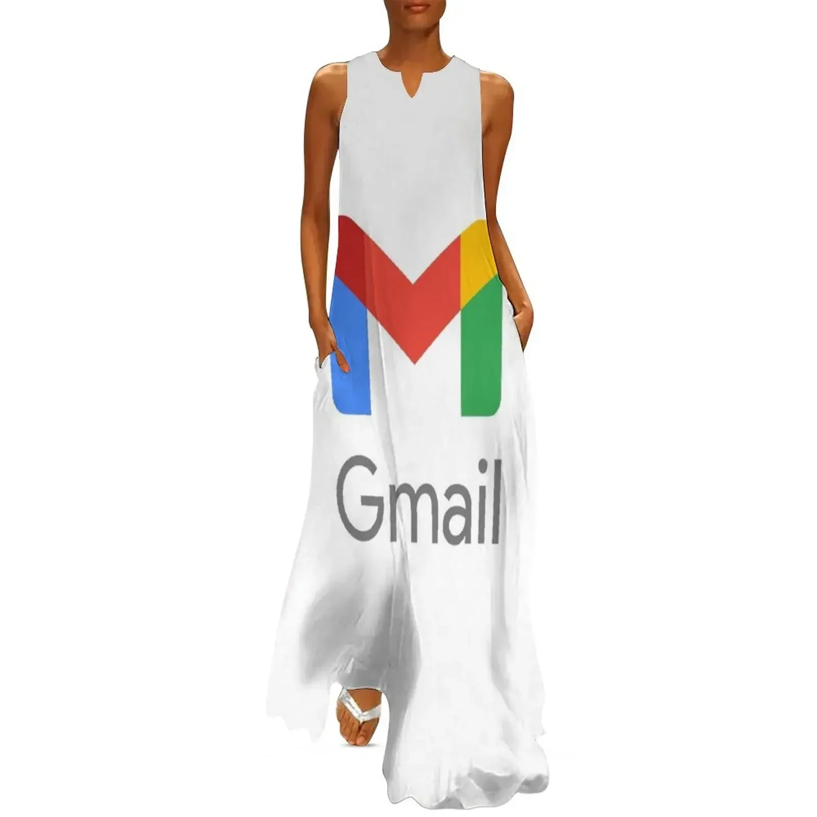 Gmail (شعار جديد 2020) فستان طويل فستان على الطراز الكوري فساتين موضة نسائية ملابس نسائية موضة 2025 فستان ملابس للحفلات الراقصة