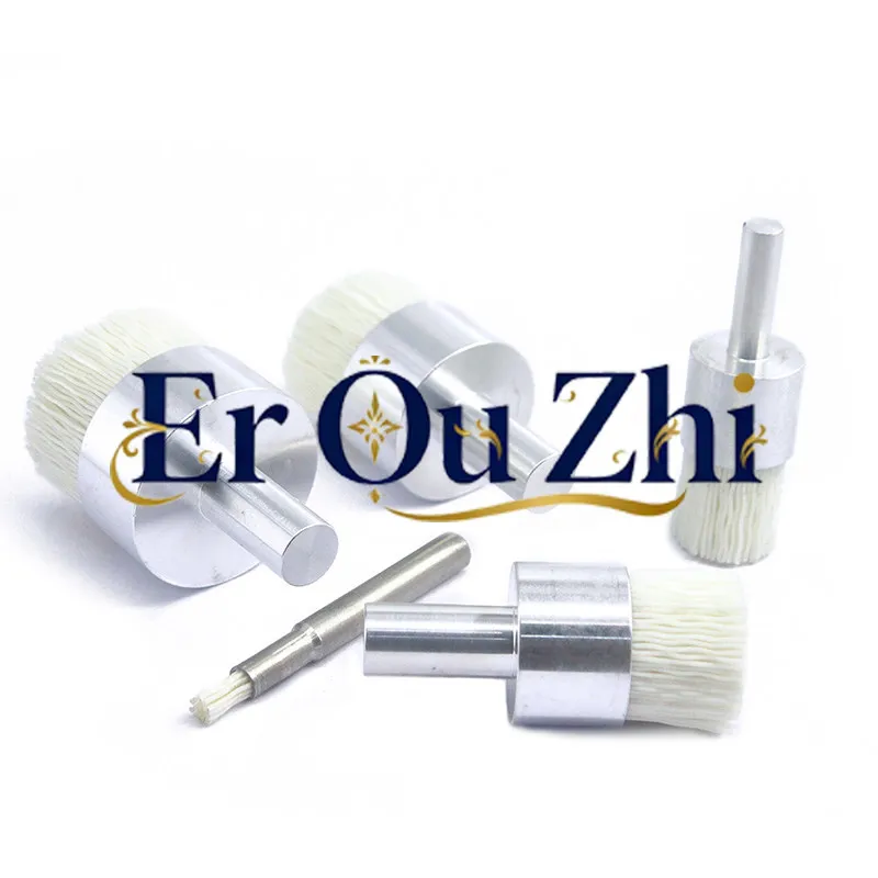 Ceramic Wire Brush, Copper and Aluminum Parts, Knife Pattern Burr Removal, Steel Polishing, Cross-section Disc Brush