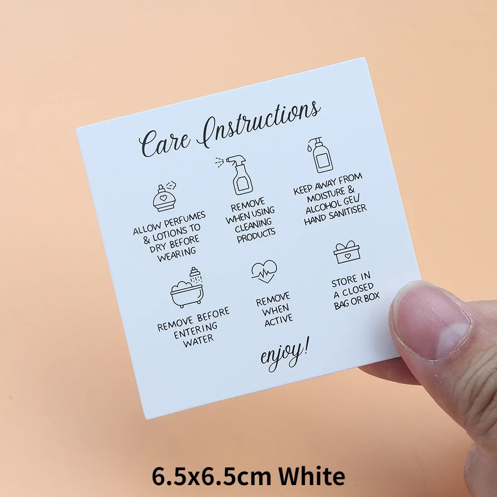 Variant: 6.5x6.5cm White