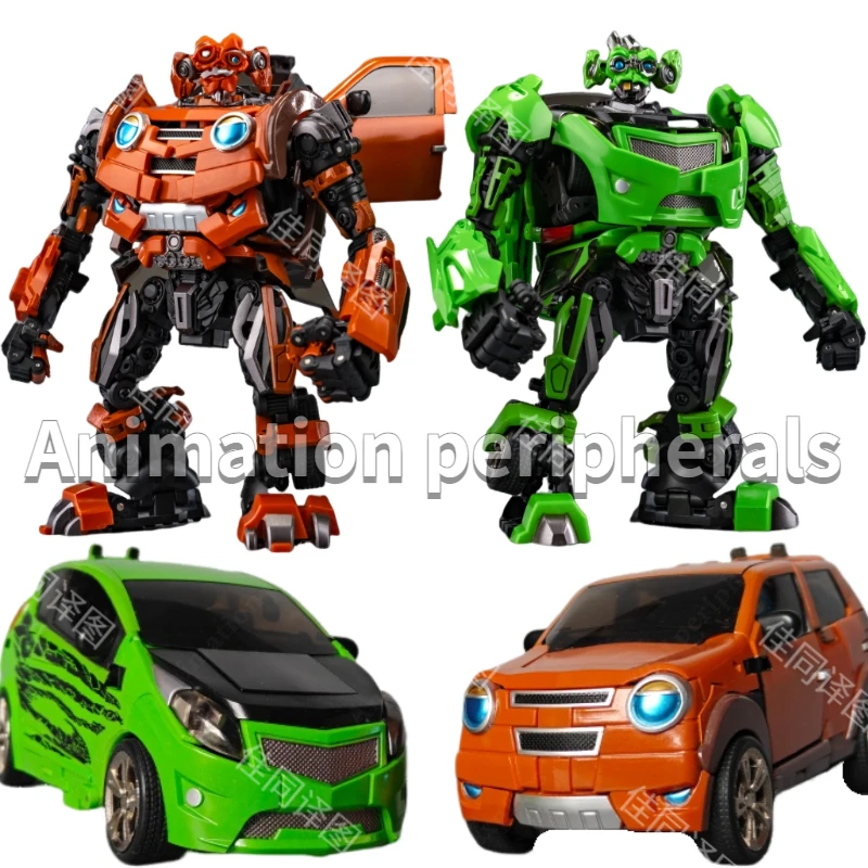 In stock UniqueToys Transformation UT-R07 Mudflap UT R08 Skids Action Figures robot Toy Gift Collection