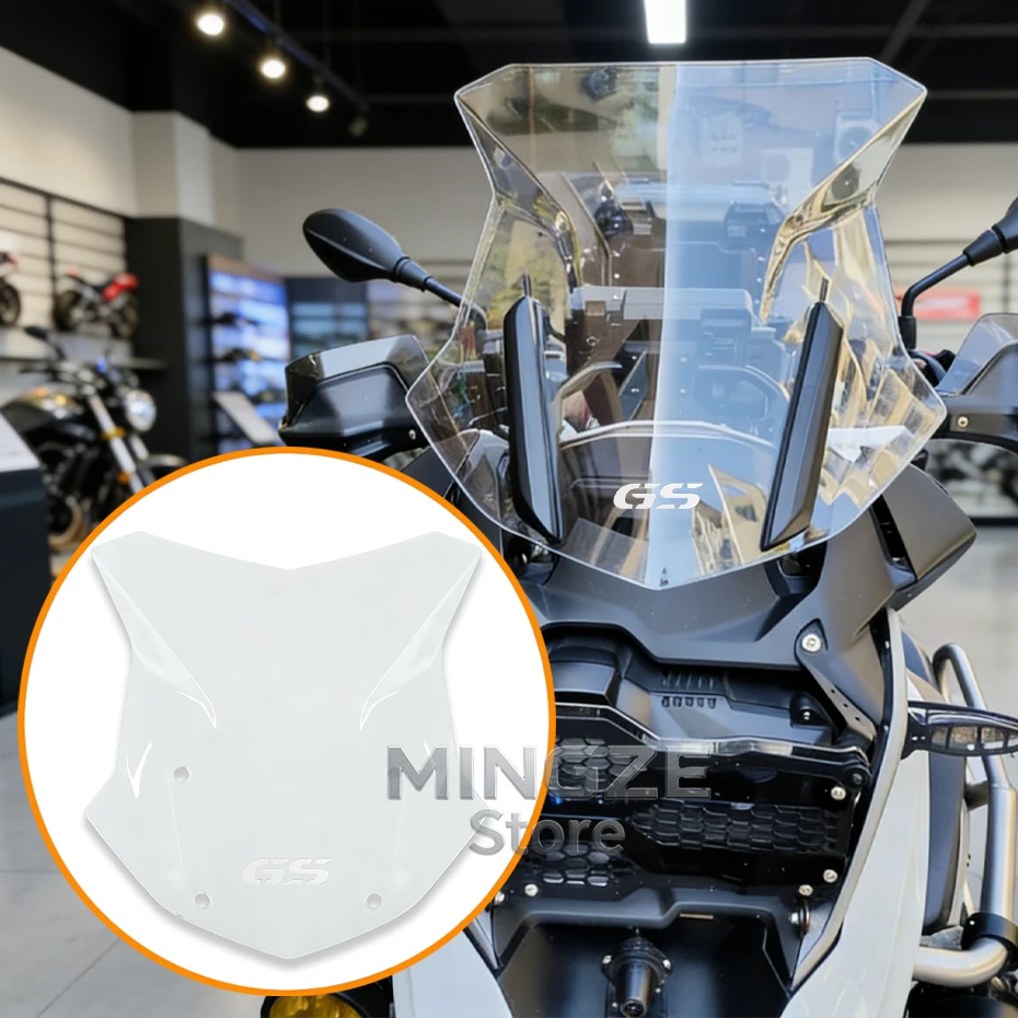 สำหรับ BMW R1200GS R1250GS LC Adventure GS R1200 R1250 ปี 2013-2025 ชิลด์บังลมมอเตอร์ไซค์  แผ่นบังลม  ตัวกันลม