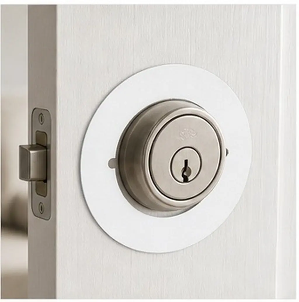 Door Lock Plate Repair For Door Lock Reinforcement Manager Office Stainless Steel Spherical Handles Lever Deadbolts